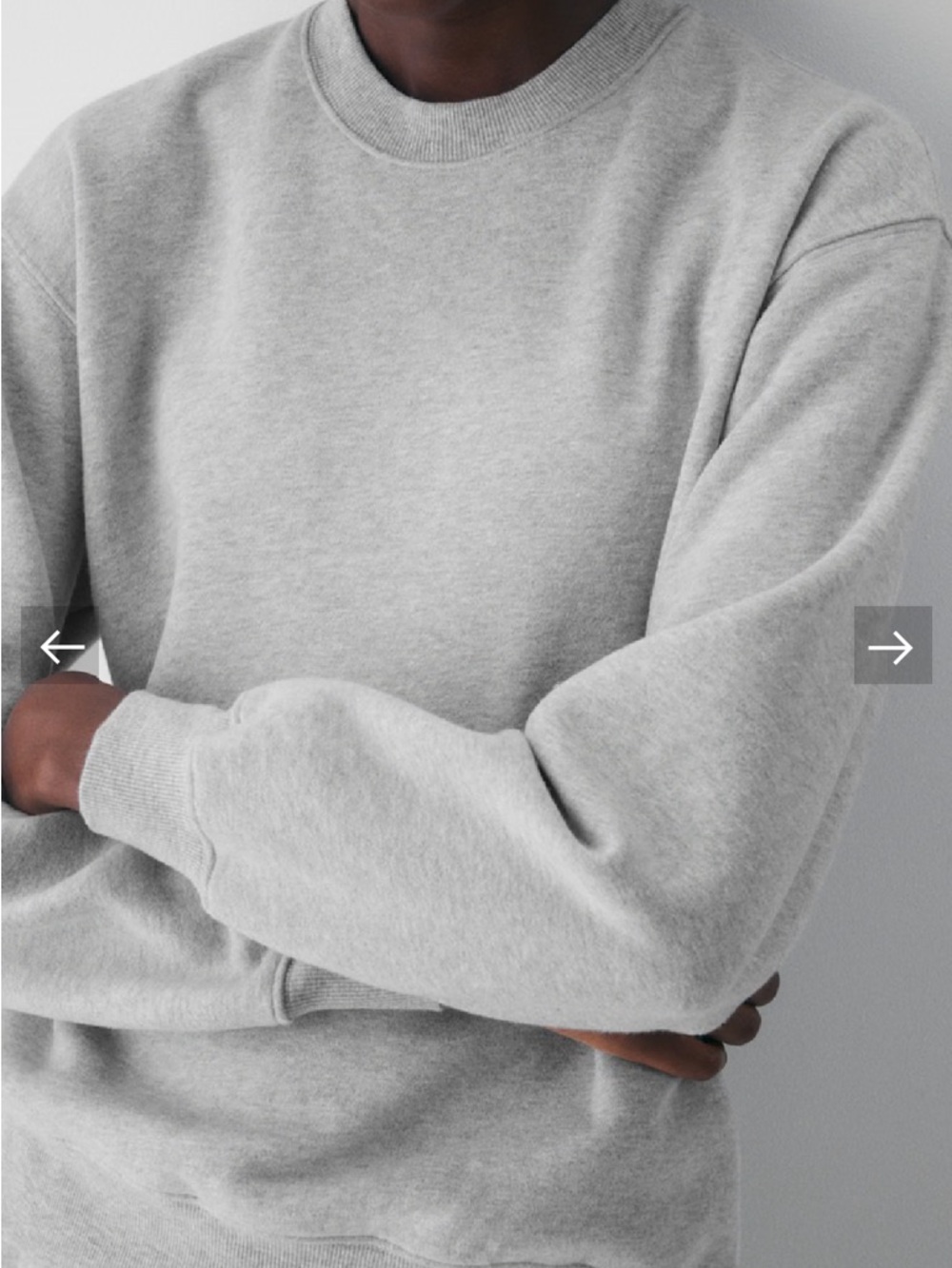 Aritzia TNA perfect fit crewneck - Picture 3 of 3